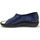 Chaussures Femme Sandales et Nu-pieds Pediconfort Derbies extensibles à scratch Bleu