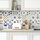 Maison & Déco Stickers Sticker Déco Stickers Carreaux de Ciment Provence - 10x10cm | 36 pcs 