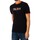 Vêtements Homme T-shirts manches courtes Trojan T-shirt graphique Noir