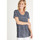 Vêtements Femme T-shirts bei & Polos Daxon by  - Tunique à plis manches courtes Multicolore