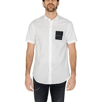 Vêtements Homme Chemises manches courtes EAX 3DZC27 ZNXLZ Blanc