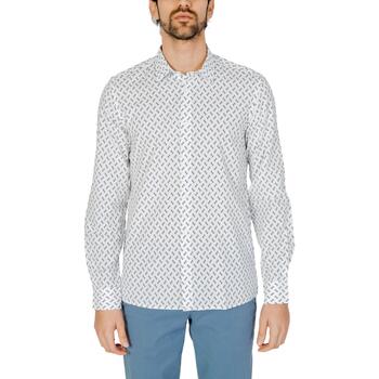 Vêtements Homme Chemises manches longues Antony Morato MMSL00614-FA430604 Blanc