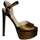 Chaussures Femme Escarpins Gianmarco F.  Doré