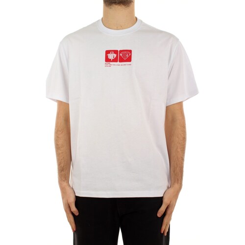 Vêtements Homme T-shirts manches courtes Iuter 24SITS09 Blanc