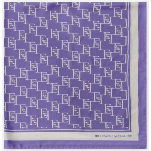 Accessoires textile Femme T-shirts manches longues Elisabetta Franchi FO01L41E2-BX9 Violet