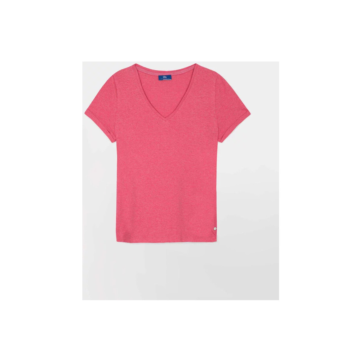 Vêtements Femme T-shirts manches courtes TBS ADINATEE Rose