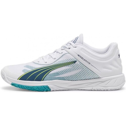 Chaussures Homme Sport Indoor Puma Accelerate Turbo Blanc