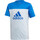 Vêtements Enfant T-shirts manches courtes adidas Originals YB TR EQ TEE Blanc