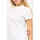 Vêtements Femme T-shirts & Polos BOSS T-shirt femme  coupe slim à col rond en jersey de coton Blanc