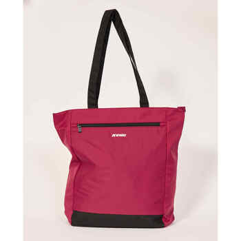 Sacs Femme Cabas / Sacs shopping K-Way Sac shopping Ellliant  avec maxi poche Rouge