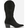 Chaussures Femme Bottes La Modeuse 69872_P162552 Noir