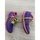 Chaussures Fille Baskets basses Nike Basket fluo rose et violet Violet
