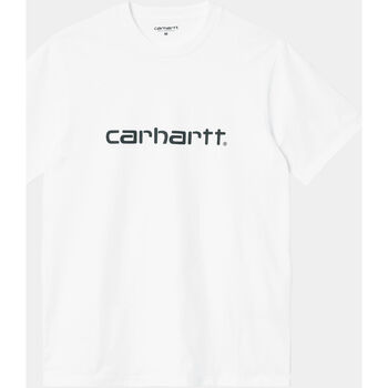 Vêtements Homme T-shirts manches courtes Carhartt SCRIPT Blanc