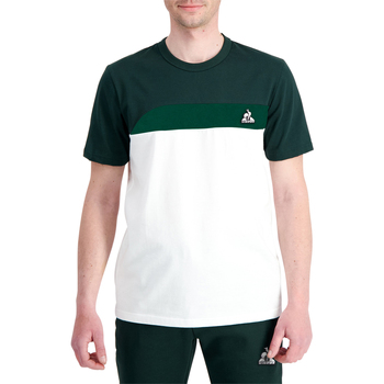 Vêtements Homme T-shirts & Polos Le Coq Sportif T-shirt coton col rond Vert
