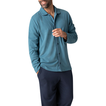 Vêtements Homme Pyjamas / Chemises de nuit Eminence Pyjama long Bleu