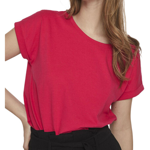 Vêtements Femme T-shirts manches courtes Vila 14083083 Rose
