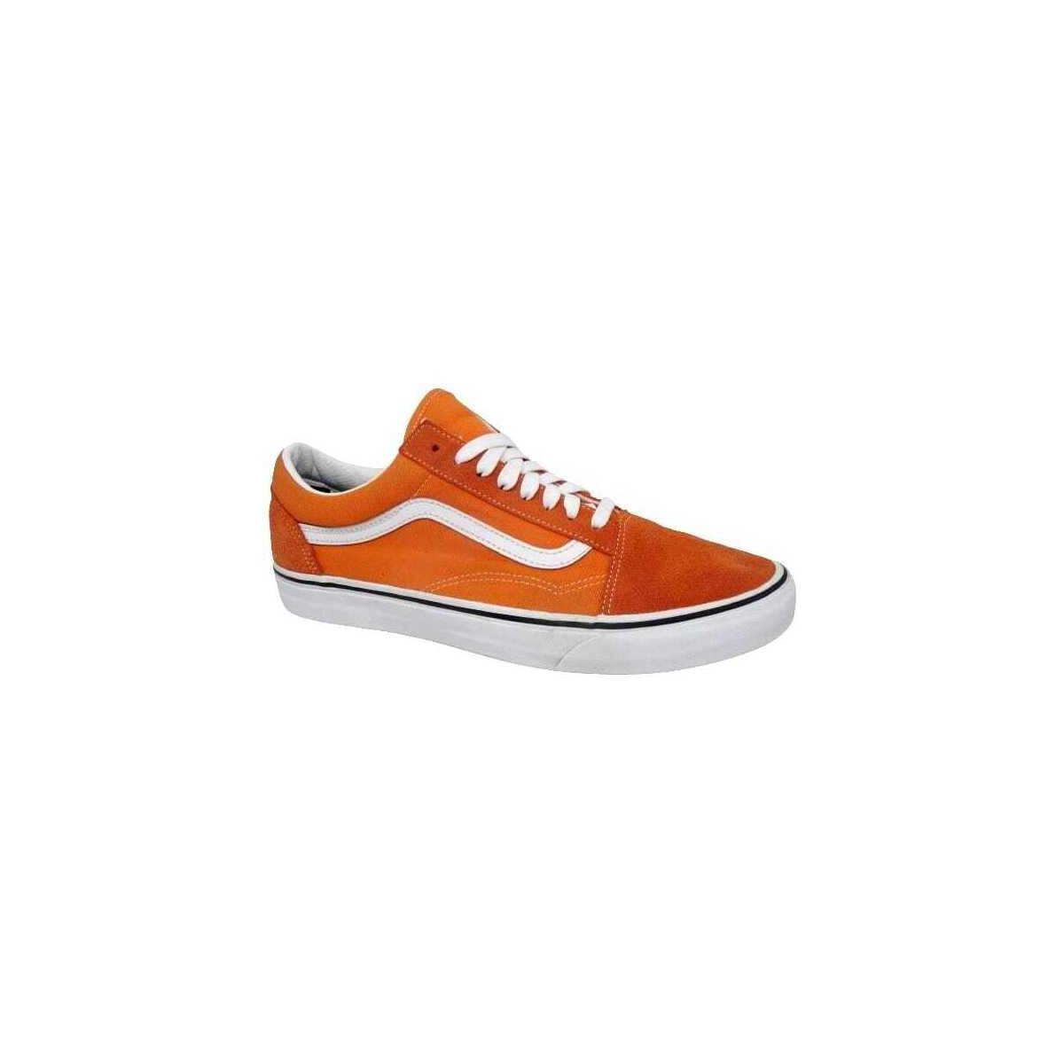 Chaussures Baskets mode Vans Reconditionné Old skool - Orange