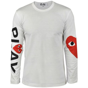 VêSLEEV Homme T-shirts & Polos Comme Des Garcons T-Shirt Blanc