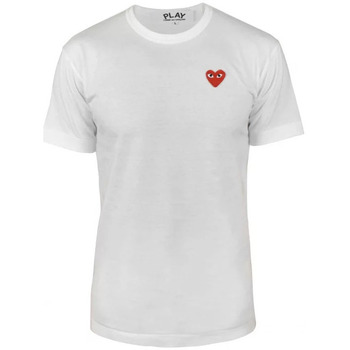 Vêtements Homme Night Addict cropped rib t-shirt in white Comme Des Garcons T-Shirt Blanc