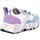 Chaussures Femme Baskets mode Voile Blanche CLUB105 Blanc