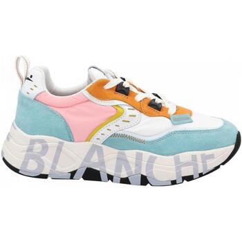 Chaussures Femme Baskets mode Voile Blanche CLUB105 Multicolore