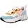 Chaussures Femme Baskets mode Voile Blanche CLUB105 Multicolore