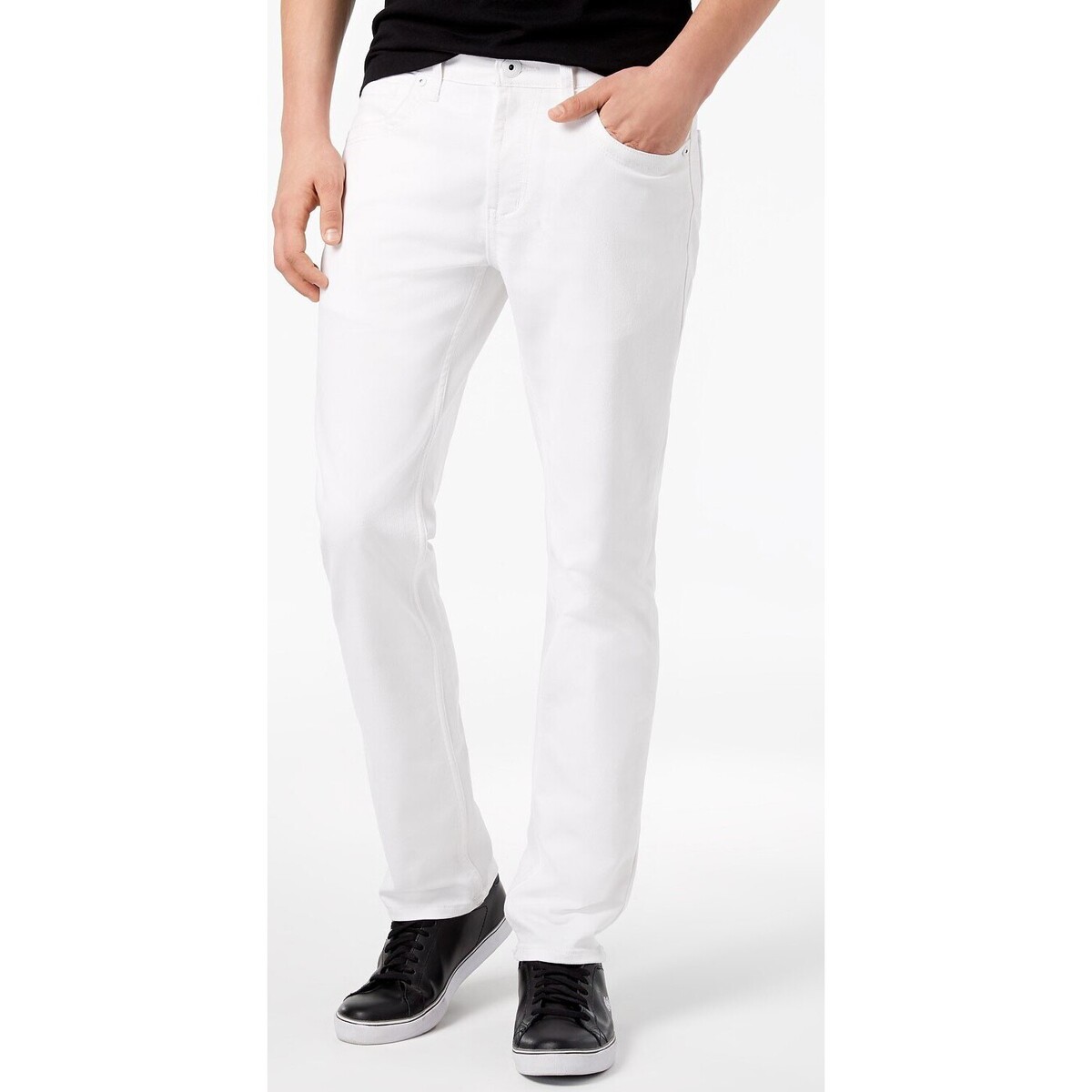Vêtements Homme Jeans Kebello Jeans Slim Fit Blanc H Blanc