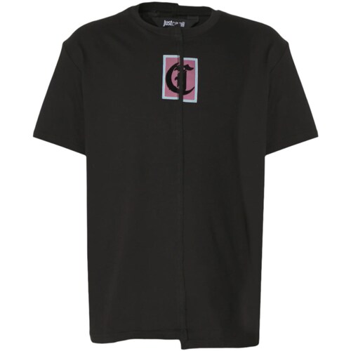 Vêtements Homme Débardeurs / T-shirts sans manche Roberto Cavalli 76OAHC07-CJ618 Noir