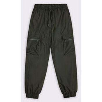 pantalon rains  pantalon cargo imperméable 18850 vert-047082 