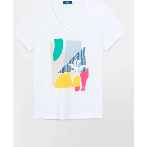 Vêtements Femme T-shirts manches courtes TBS FAUSTTEE Blanc
