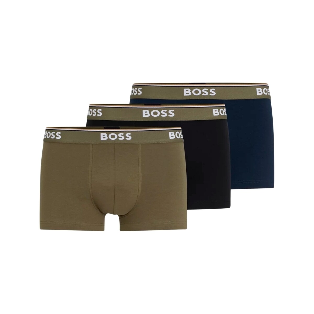 Sous-vêtements Homme Boxers BOSS Trunck pack x3 Multicolore