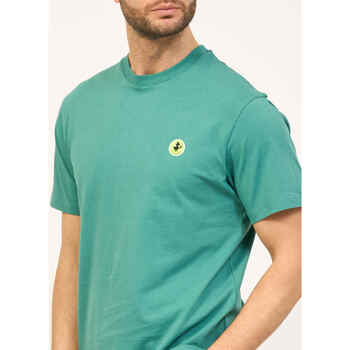 Save The Duck T-shirt à col rond  avec logo Vert