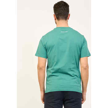 Save The Duck T-shirt à col rond  avec logo Vert