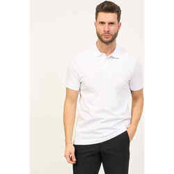 Vêtements Homme T-shirts ecru & Polos BOSS Polo  coupe slim en coton stretch avec logo Blanc