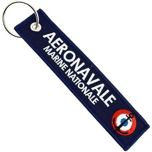 Accessoires textile Porte-clés Clj Charles Le Jeune Porte-clés Aéronavale - Marine Nationale Bleu