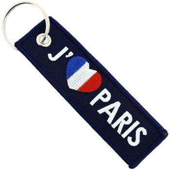 Accessoires textile Porte-clés Clj Charles Le Jeune Porte-clés J'aime Paris Bleu
