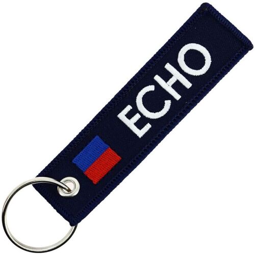 Accessoires textile Porte-clés Clj Charles Le Jeune Porte-clés Echo Bleu