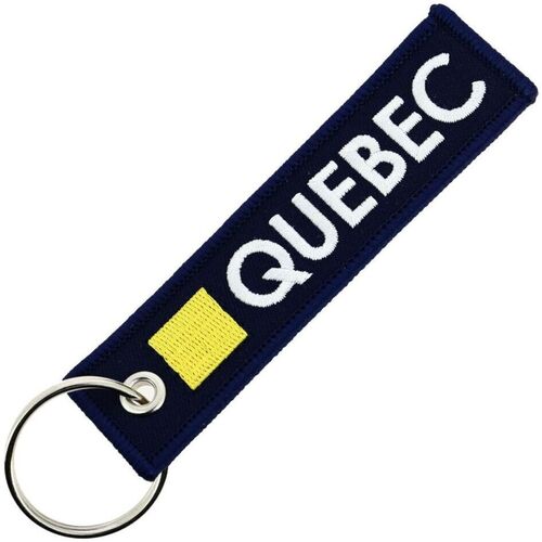 Accessoires textile Porte-clés Clj Charles Le Jeune Porte-clés Quebec Bleu