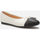 Chaussures Femme Ballerines / babies La Modeuse 69671_P162184 Blanc