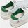 Chaussures Homme Baskets mode Date M401-K2-CO-WG - KDUE-WHITE GREEN Blanc