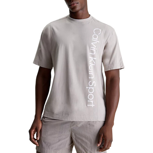 Vêtements Homme T-shirts manches courtes Calvin Klein Jeans 00GMS4K173 Beige