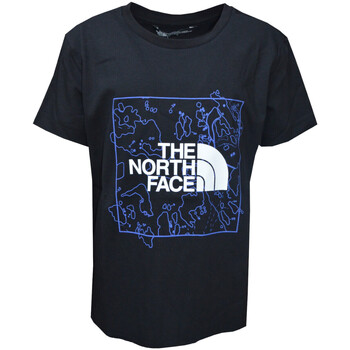 Vêtements Garçon T-shirts manches courtes The North Face NF0A877W Noir
