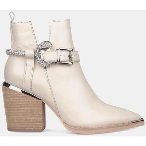 Chaussures Femme Bottines Grace & Mila V240145 Blanc