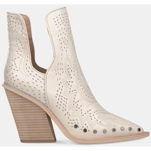 Chaussures Femme Bottines Grain De Sable V240175 Blanc