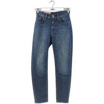 Vêtements Femme shorts Jeans Acne Studios shorts Jean slim en coton Bleu