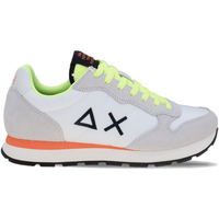 Chaussures Homme Baskets mode Sun68 Tom Fluo Nylon Blanc