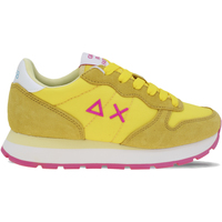 Chaussures New Baskets mode Sun68 Ally Solid Nylon Jaune