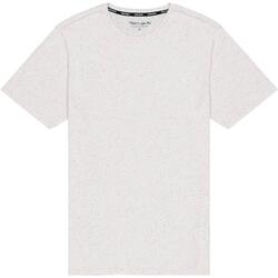 Vêtements Homme T-shirts manches courtes Teddy Smith T-nark chine mc Blanc