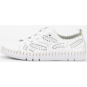 Chaussures Femme Baskets mode The Happy Monk 32523 BLANCO