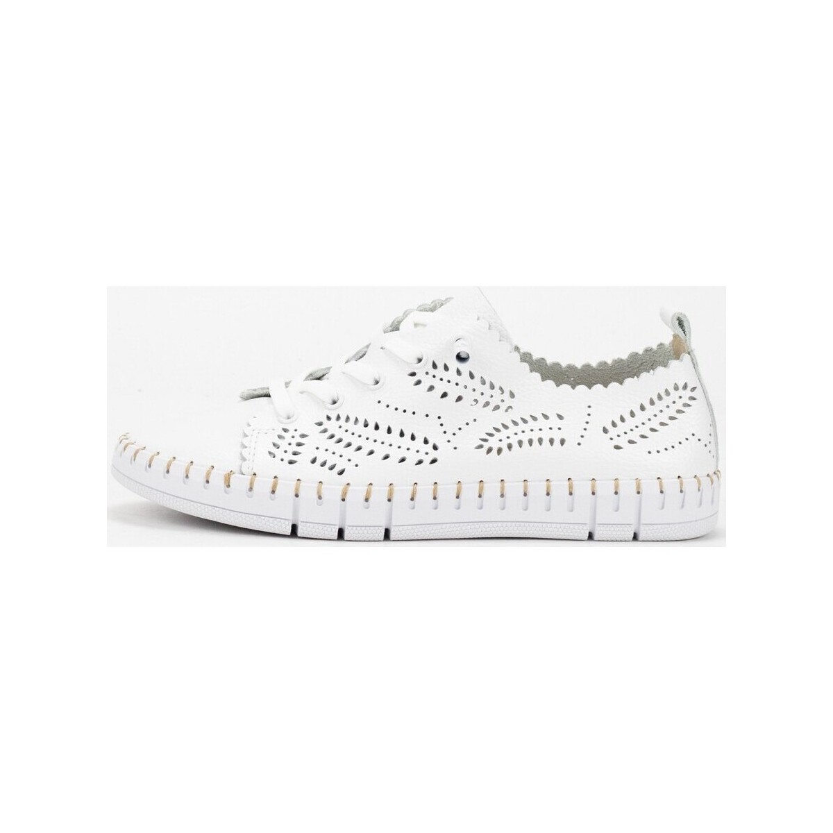 Chaussures Femme Baskets mode The Happy Monk 32523 BLANCO